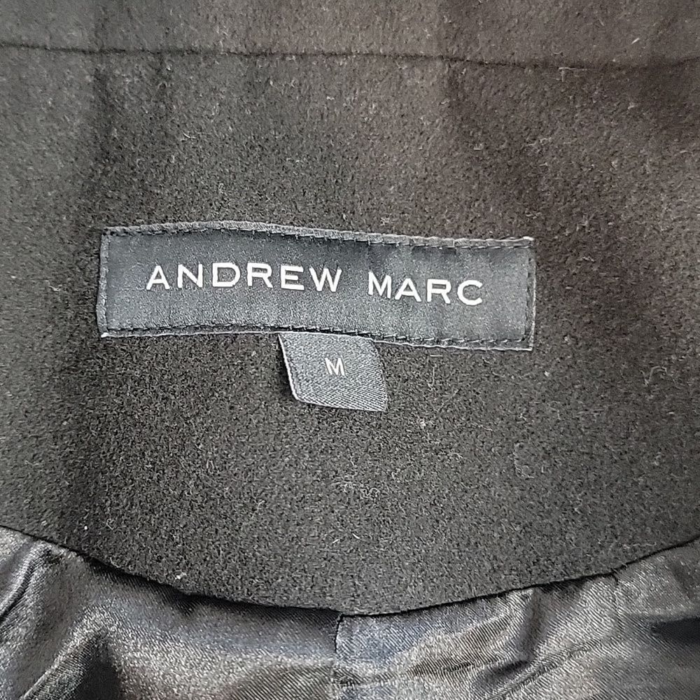 Andrew Marc Black Women's Coat Size M - Picture 9 of 13